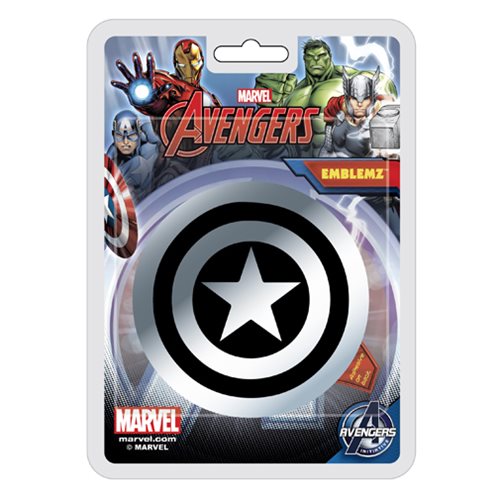 Captain America Shield Injection-Molded Emblem